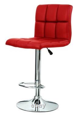 Cuban PU Leather Home Breakfast Adjustable Bar stools Swivel Stools Chair Office