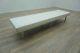 Davison Highely Fifth Avenue White Leather Office Reception Bench Seating