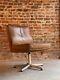 De Sede Ds 35 Leather Swivel Desk Chair Office Chair Switzerland Circa 1960