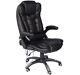 Deluxe Reclining Leather Office Computer Chair 6-point Massage High Back Swivel