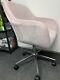 Desk Chair Office Swivel Chair Computer Chair Mid Back Executive Chair Pink