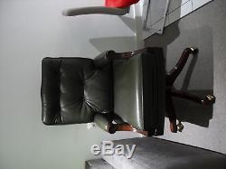 Executive Real Leather Office Chair