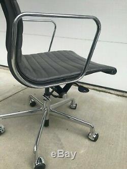 Eames Herman Miller High Back Leather Executive Office Chair