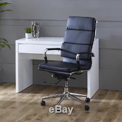 Eames Style Black Leather High Back Office Chair 9002A-Hawkes-High-Back