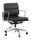 Eames Style Ea217 Office Chair Black Leather Free Delivery