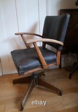 Early Twentieth Century Office Chair By W M Angus