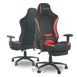 Eclife Ergonomic Gaming Chair Racing Office Massage PU Computer Desk Red