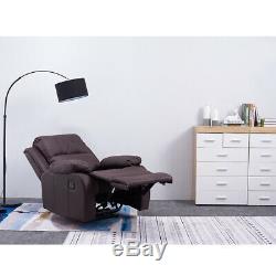 Electric Auto Recliner Faux Leather Armchair Lounge Sofa Chair Cinema Office New
