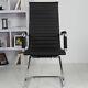 Elegance Visitor Cantilever Faux Leather Chair Office Reception Meeting Chair Uk