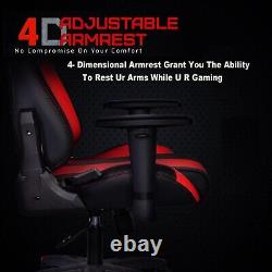 Ergonomic Gaming Chair Swivel Pu Leather Desk Computer Office Chair Adjustable