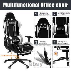 Ergonomic Gaming Computer Chair Swivel Office Chair Recliner Racing Desk Chairs