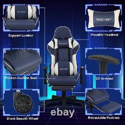 Ergonomic Gaming Office Chair 2D Armrest Computer Seat Reclining Rocking Chair