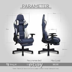 Ergonomic Gaming Office Chair 2D Armrest Computer Seat Reclining Rocking Chair