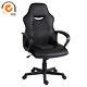 Ergonomic Gaming Office Chair Pu High Back Padded Seat Adjustable Swivel Style