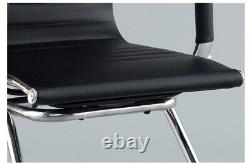 Ergonomic High Back Executive Computer Office Desk Chair Dining Seat No Wheels