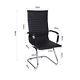 Ergonomic Office Chair Pu Leather Meeting Computer Desk Chair Conference Seat
