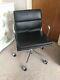Excellent Vitra Eames Ea217 Soft Pad Executive Leather And Chrome Office Chair