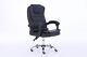 Exclusive Office Desk Chair Pu Leather Adjustable Height Black Computer Chair