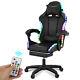 Executive Chair Gaming Chair Recliner Swivel Adjustable Pc Computer Lights Rgb