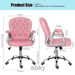 Executive Computer Chair Gaming Office Swivel Rocking Chair High Back Adjustable
