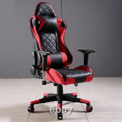 Executive Computer Chair Gaming Seat PU Leather Swivel Lift Racing Office Chairs