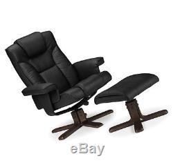 Executive Computer Chair Office Faux Leather Swivel Luxury High Back Adjustable