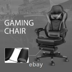 Executive Gaming Chair Office Chairs Computer Desk Heavy Duty Recliner Footrest