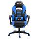 Executive Gaming Chair With Footrest Racing Office Computer Desk Leather Chair