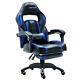 Executive Gaming Computer Chair Adjustable Home Office Recliner With Footrest
