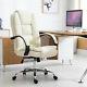 Executive High Back Office Chair Ergonomic Adjustable 360° Swivel Pu Leather