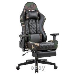 Executive High Back Recliner Office Chair Computer Desk Soft Leather Swivel Seat