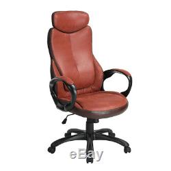 Executive Luxury Leather Gaming Computer Desk Office Swivel Reclining Chair