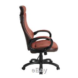 Executive Luxury Leather Gaming Computer Desk Office Swivel Reclining Chair