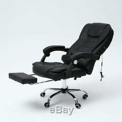 Executive Luxury Massage Computer Chair Office Gaming Swivel Recliner Leather
