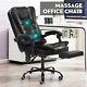 Executive Massage Office Chair Recliner Gaming Chair Computer Leather Swivel New