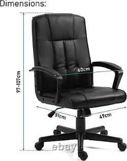 Executive Office Chair Adjustable Ergonomic Swivel Gaming Computer Desk Chair