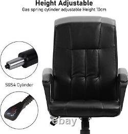 Executive Office Chair Adjustable Ergonomic Swivel Gaming Computer Desk Chair