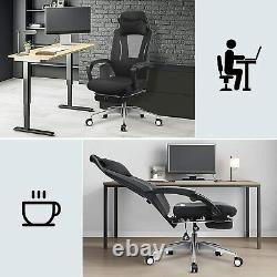 Executive Office Chair Computer Gaming Home Swivel Leather Adjustable Desk