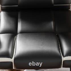Executive Office Chair Computer Home Leather Gaming Swivel Wheels Adjustable