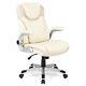 Executive Office Chair Pu Leather Computer Desk Ergonomic Chair Withrock Function
