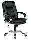 Executive Office Chair Pu Leather Padded Swivel Recliner Computer Gaming Seat