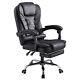 Executive Office Chair Pu Leather Padded Recline Computer Pc Swivel Desk Chair