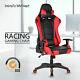 Executive Office Chair Racing Gaming Computer Chair Swivel Recliner Pu Leather