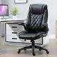 Executive Office Chair Sleek Ergonomic 360° With Headrest Adjustable Height Pu