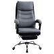 Executive Office Chair Swivel Reclining Chair With Retractable Footrest Vinsetto