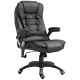 Executive Office Chair With Massage And Heat, High Back Pu Leather Massage Offic