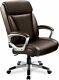 Executive Office Computer Desk Chair Comfortable Ergonomic Managerial Pu Leather