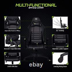 Executive Office Racing Gaming Chairs Swivel Leather Computer Chair