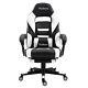 Executive Racing Gaming Chair Office Computer Desk Swivel Chairs With Footrest