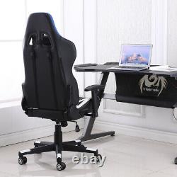 Executive Racing Gaming Chair Office Recliner Computer Desk Chair Home Swivel UK
